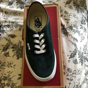 Vans authentic suede shoes